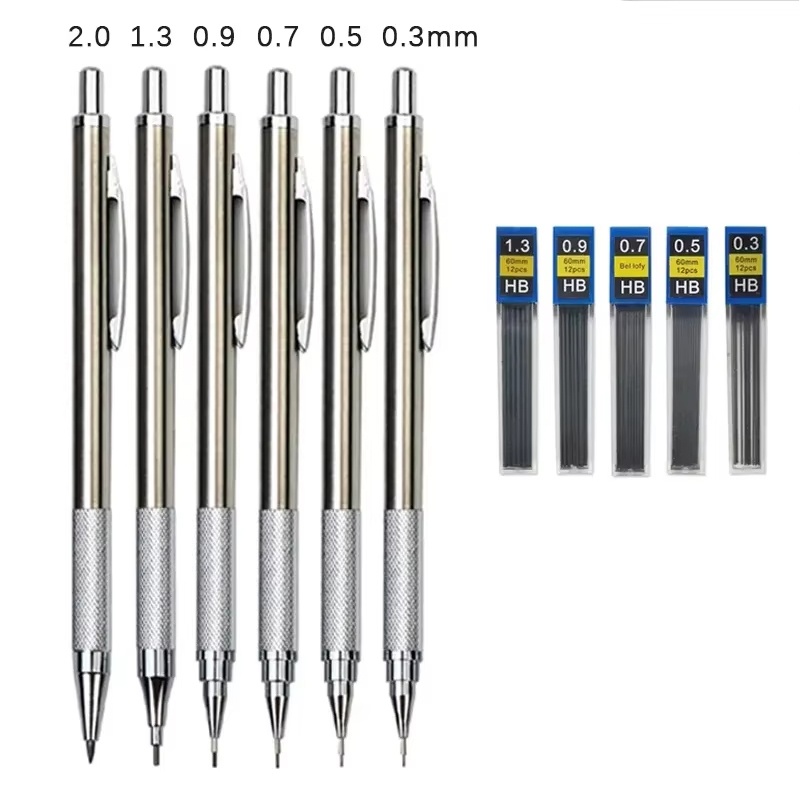 Набор металлических механическ – обзор и цена Mechanical Pencil 0.3