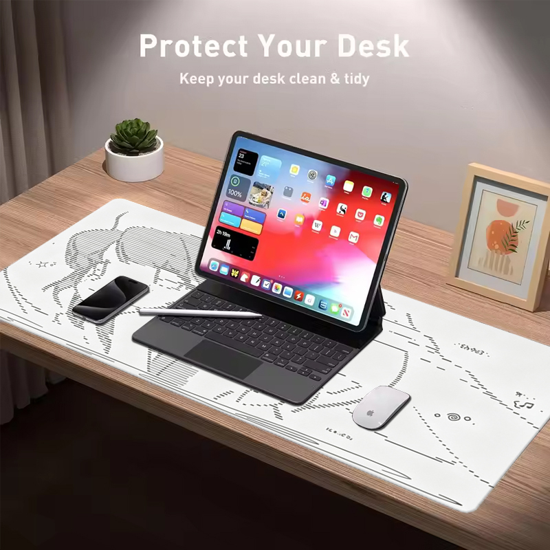 Кожаный коврик для мыши 1 шт., – обзор и цена Leather Desk Pad